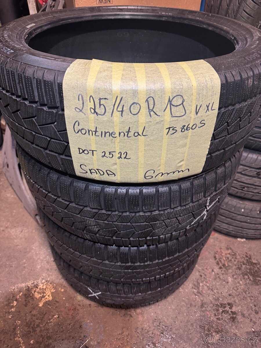 225/40r19 Continental Dot 2522 - 3