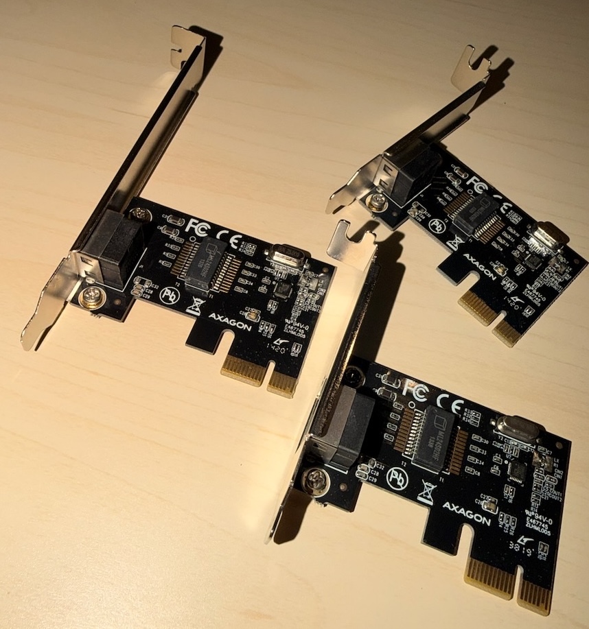 AXAGON PCEE-GIX, Gigabit Ethernet PCIe síťová karta - 3
