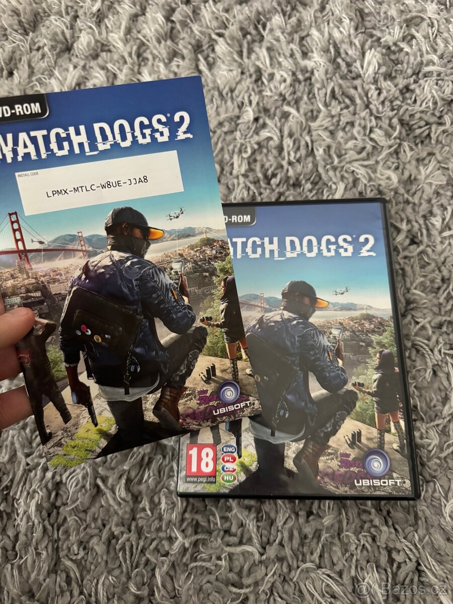 Watch Dogs 2 PC (krabička + DVD), kód použitý - 3