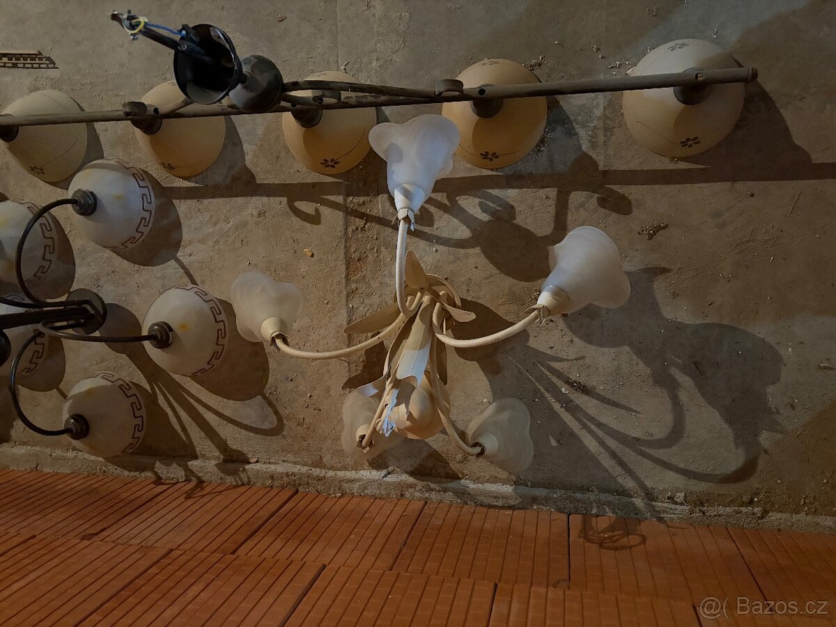 Mosazný lustr - 3