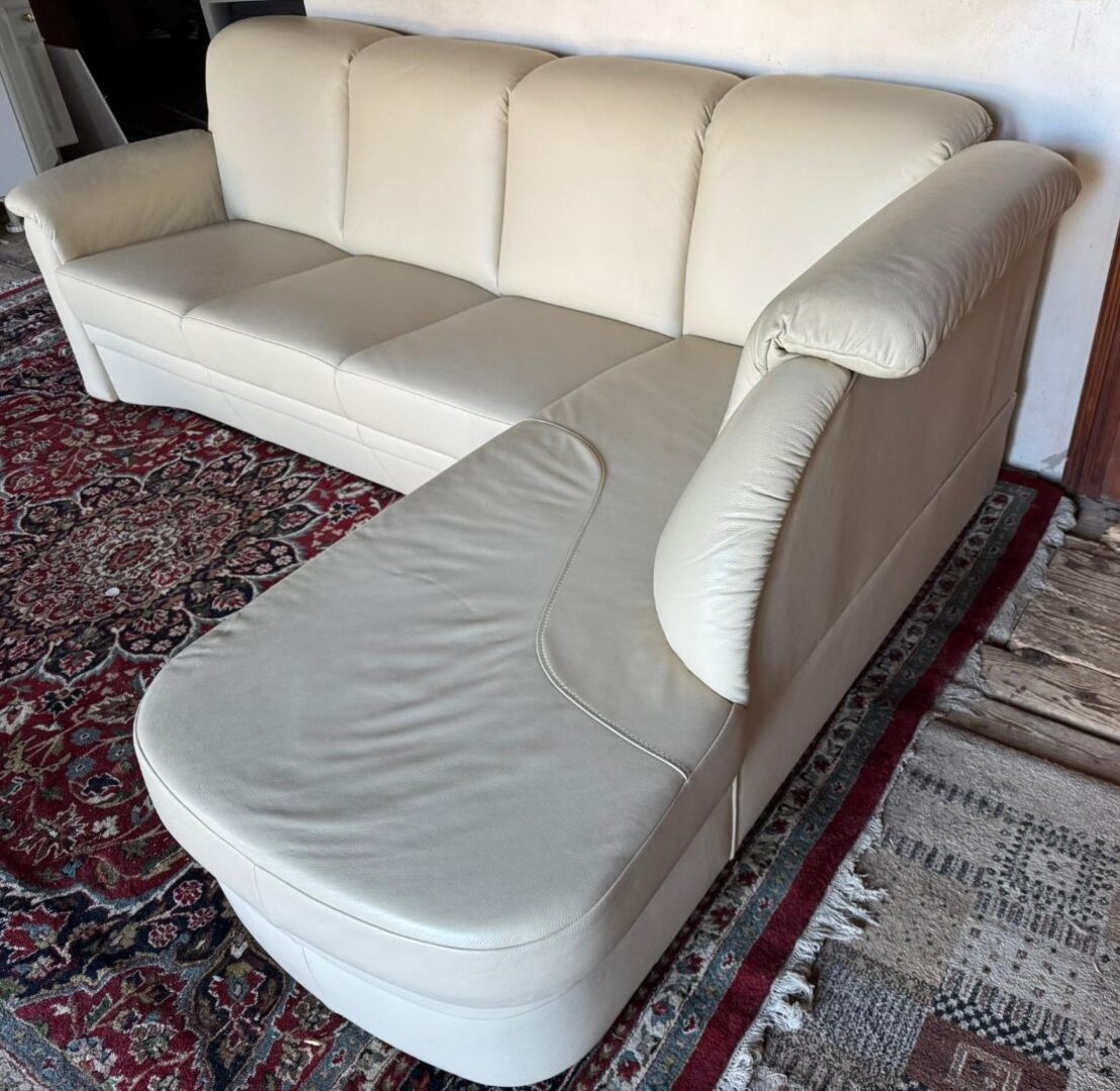 Kožená rohová sedačka, 5249 - 3