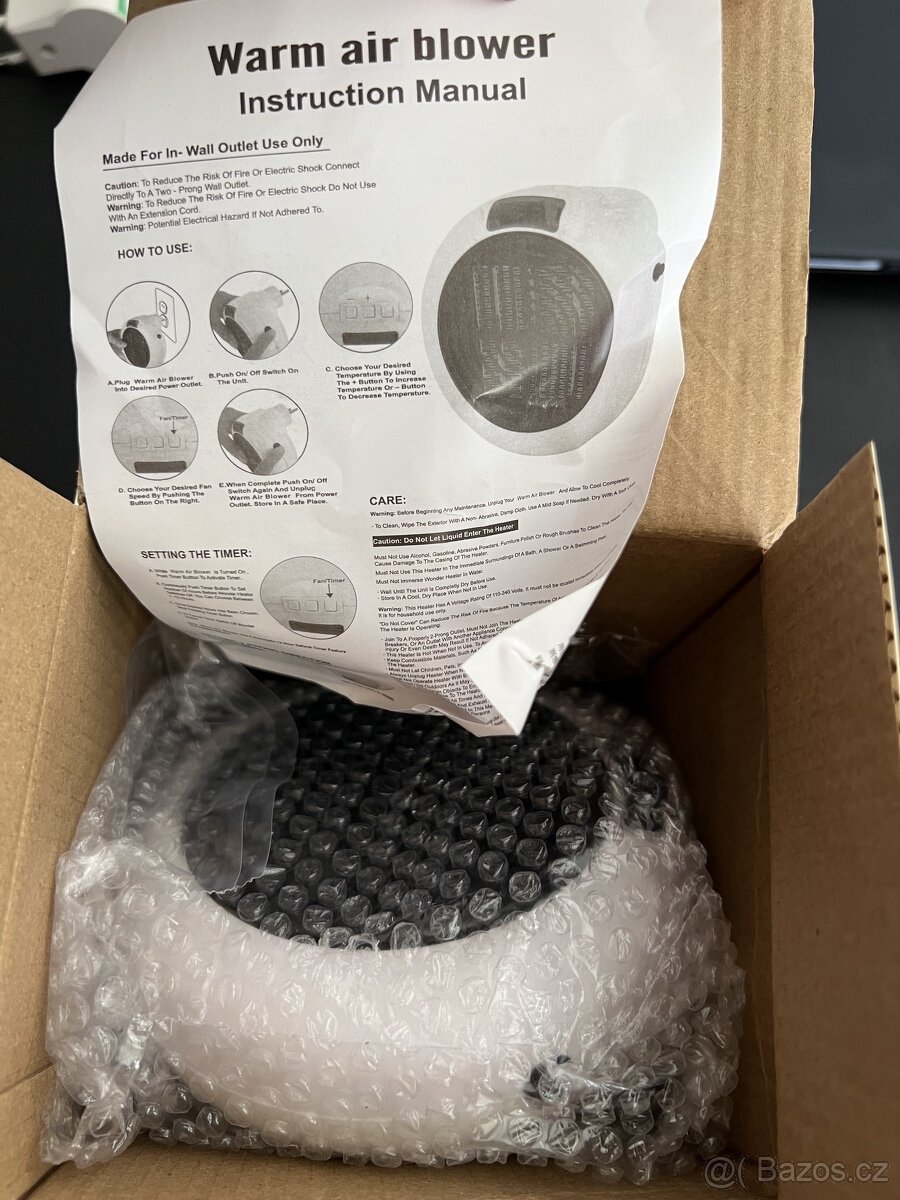 elektrický ohřívač vzduchu - 3