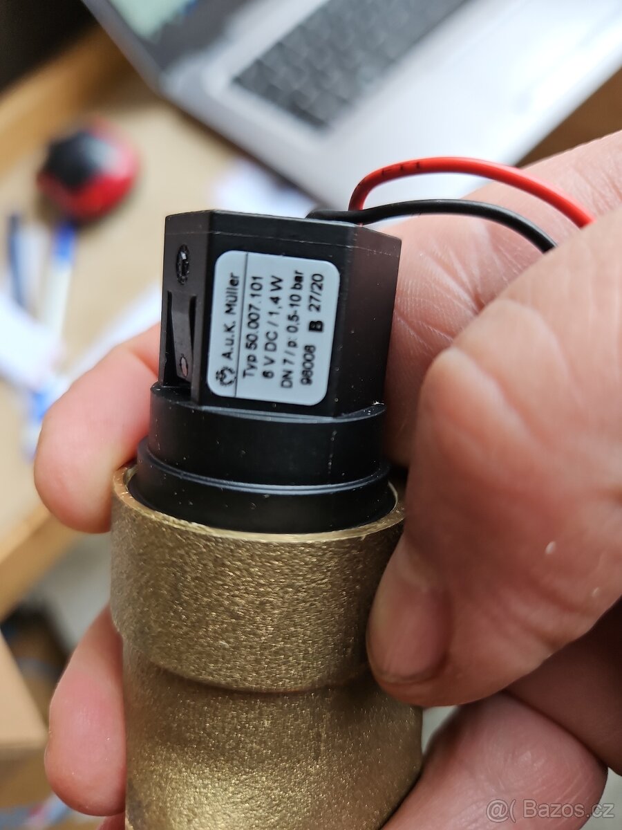 Elektromagnetický ventil A. u. K. Müller typ 50.007.101 - 3