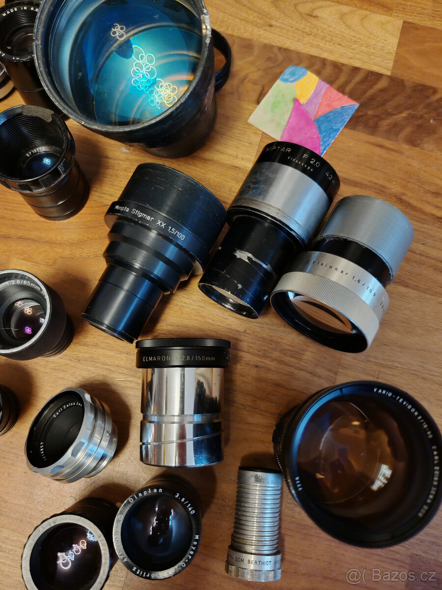 Prodám velký počet projekčních objektivu - 3