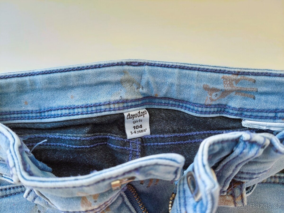 Dětské džíny vel. 104 - 3