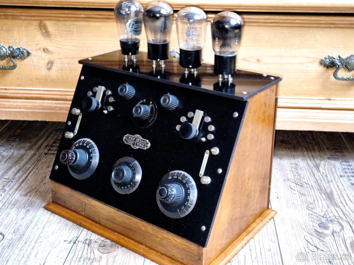 Starožitné rádio V.R.C.,model R2B, 1925 - 3