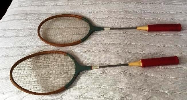 retro badmintové pálky - 3