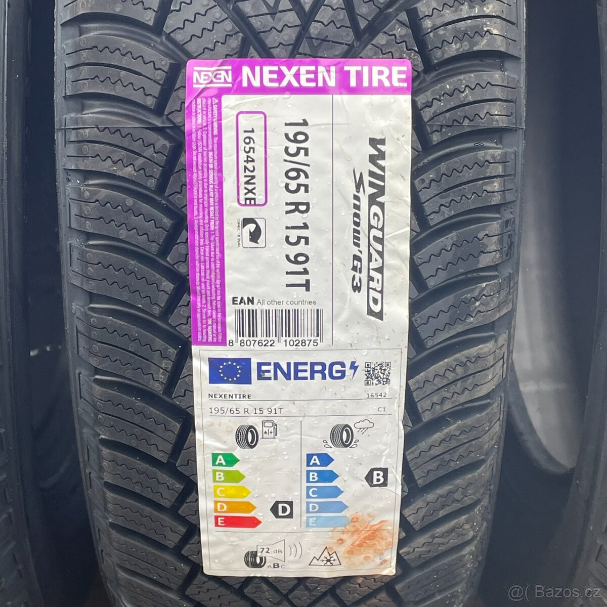 NOVÉ Zimní pneu 195/65 R15 91T Nexen - 3