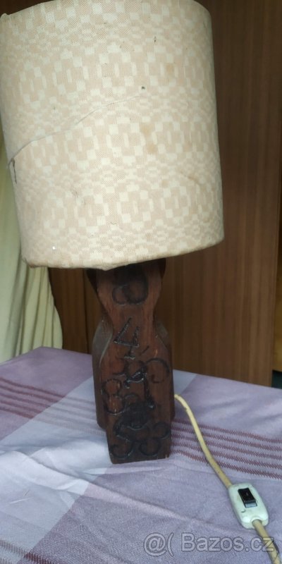 Desingnove dřevěné lampy 4ks - 3