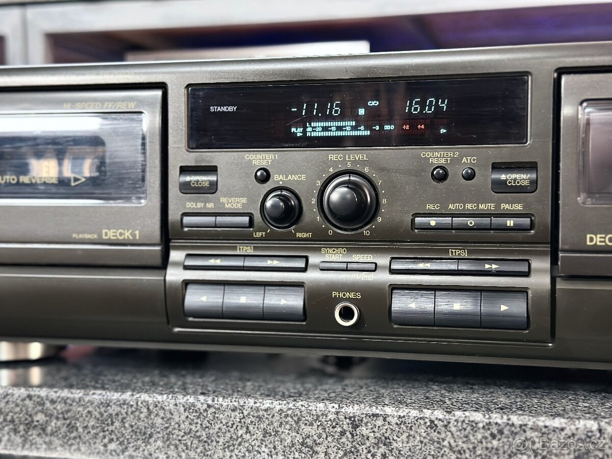 TECHNICS RS-TR474 MarkII (r.1994) po servisu, záruka - 3