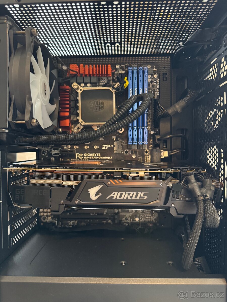 Herní PC i7-4790 | RTX 2060 Aorus | 16GB | AIO | RGB case - 3