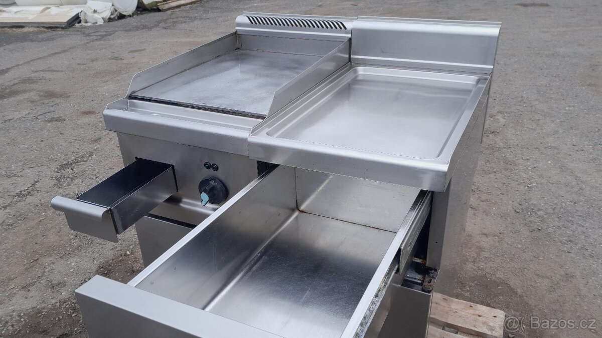 Grilovací modul-deska na podestavbě+odkládací pult - 3