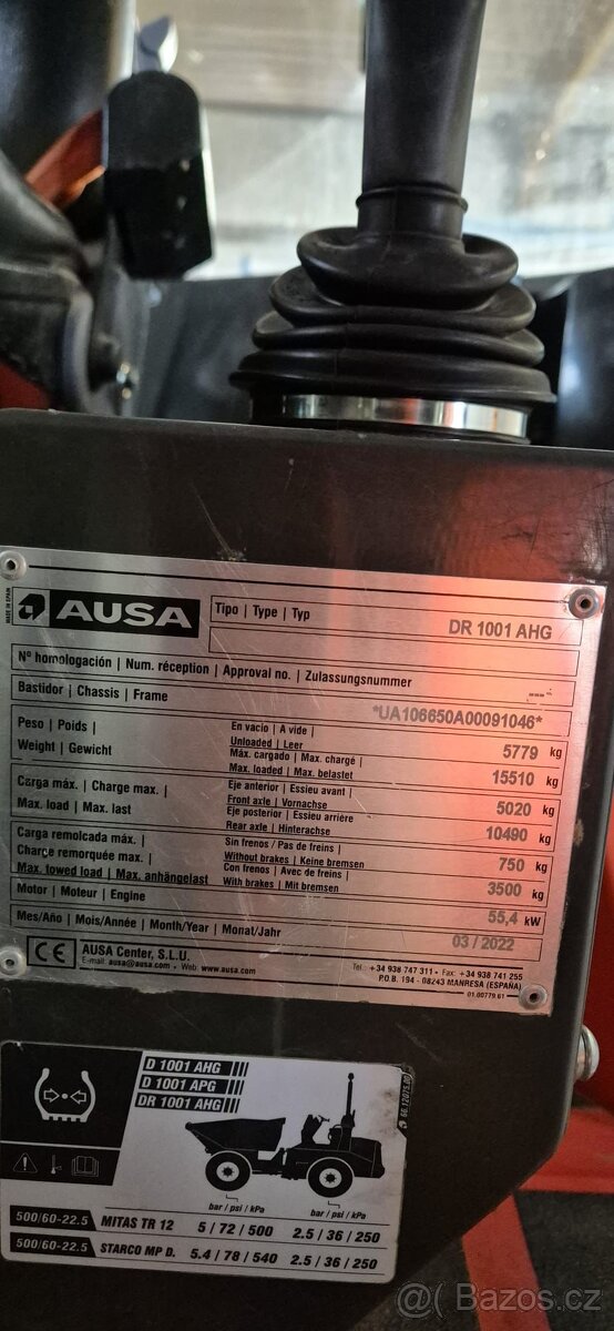 Stavební Dempr AUSA DR 1001 AHG - 3