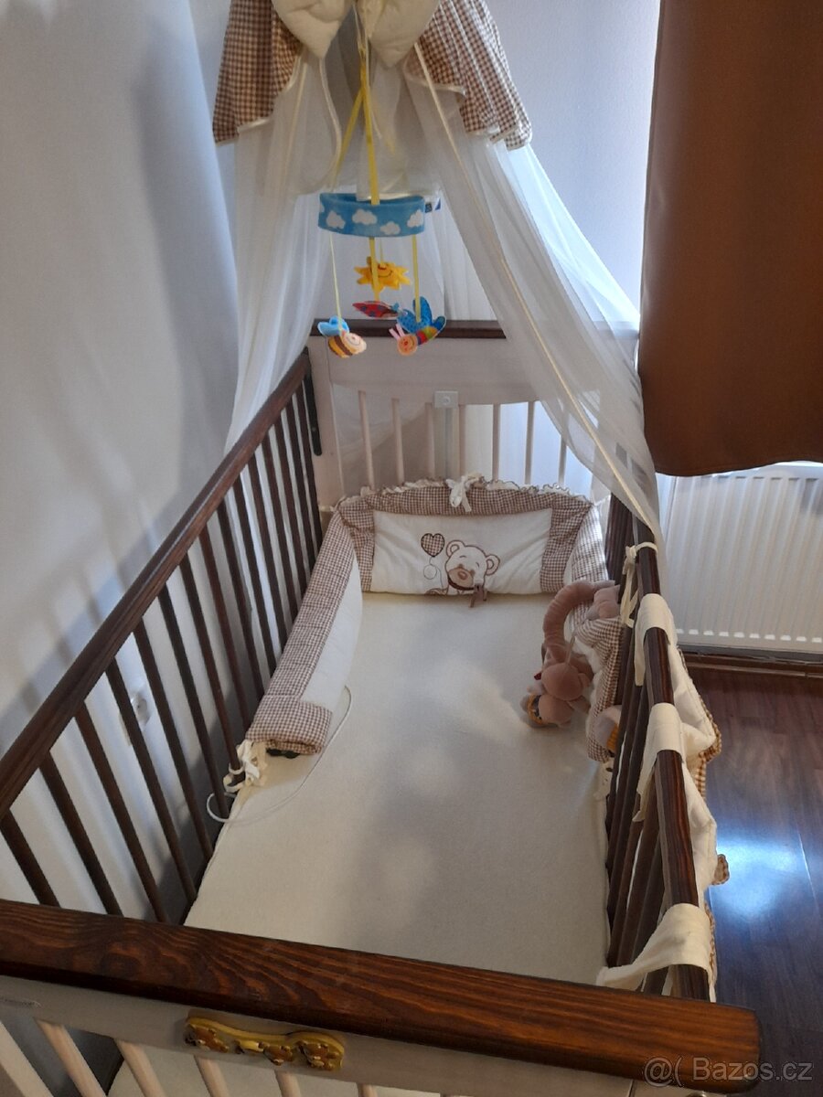Prodám dětskou postýlku komplet - 3