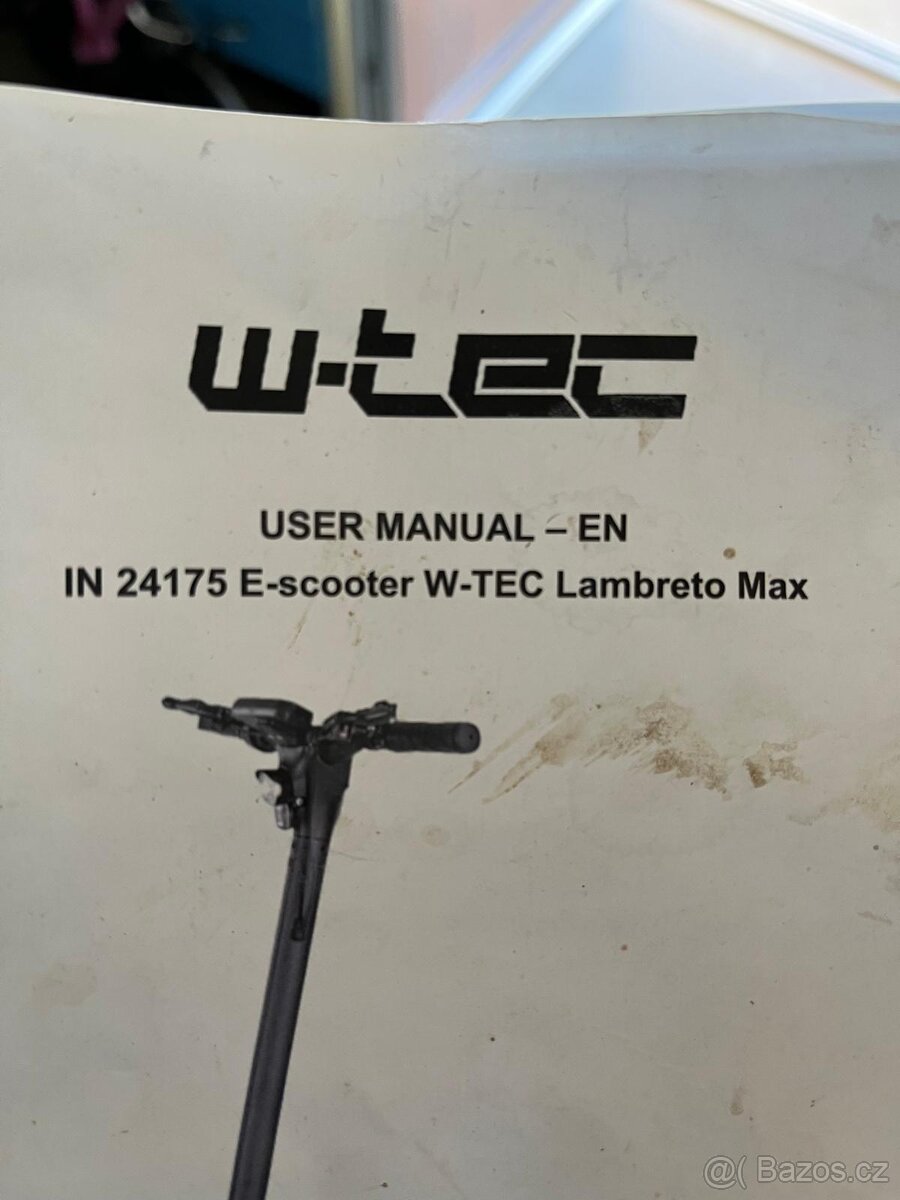 W -TEC Lambreto max elektrokoloběžka - 3