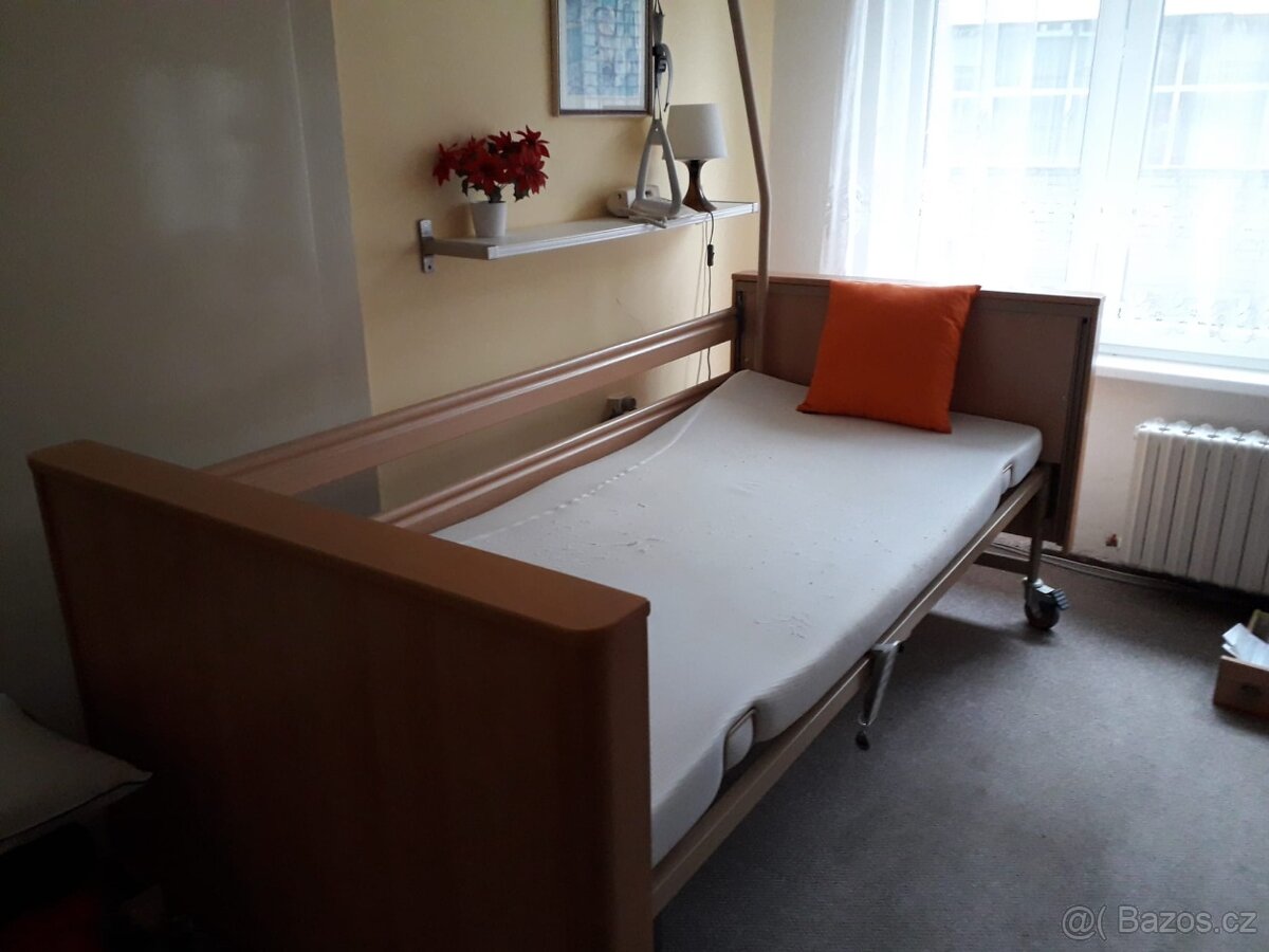 Polohovací postel Burmeier Dali + matrace a dovoz - 3