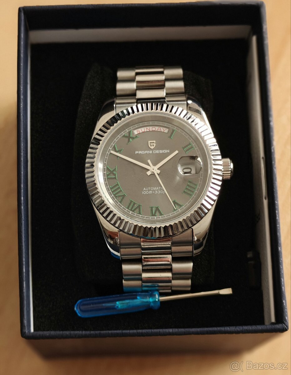 Automatické hodinky se strojkem Seiko NH36A - 3