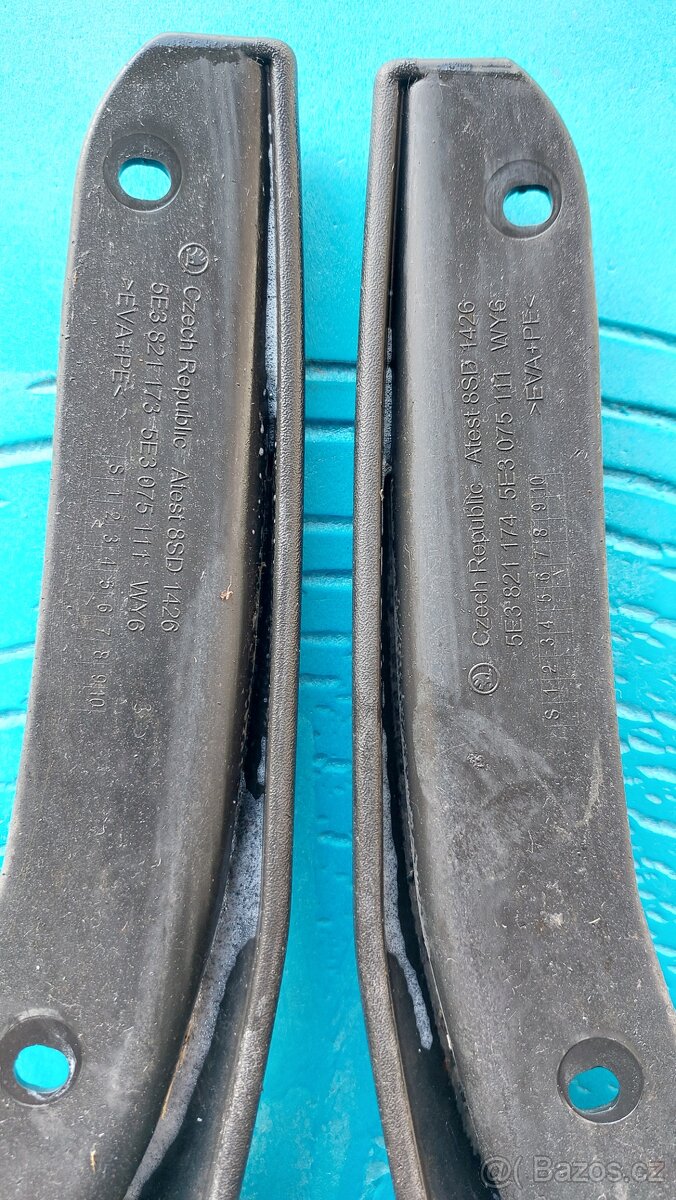 Zástěrky - Lapače nečistot Škoda Octavia Combi - 3