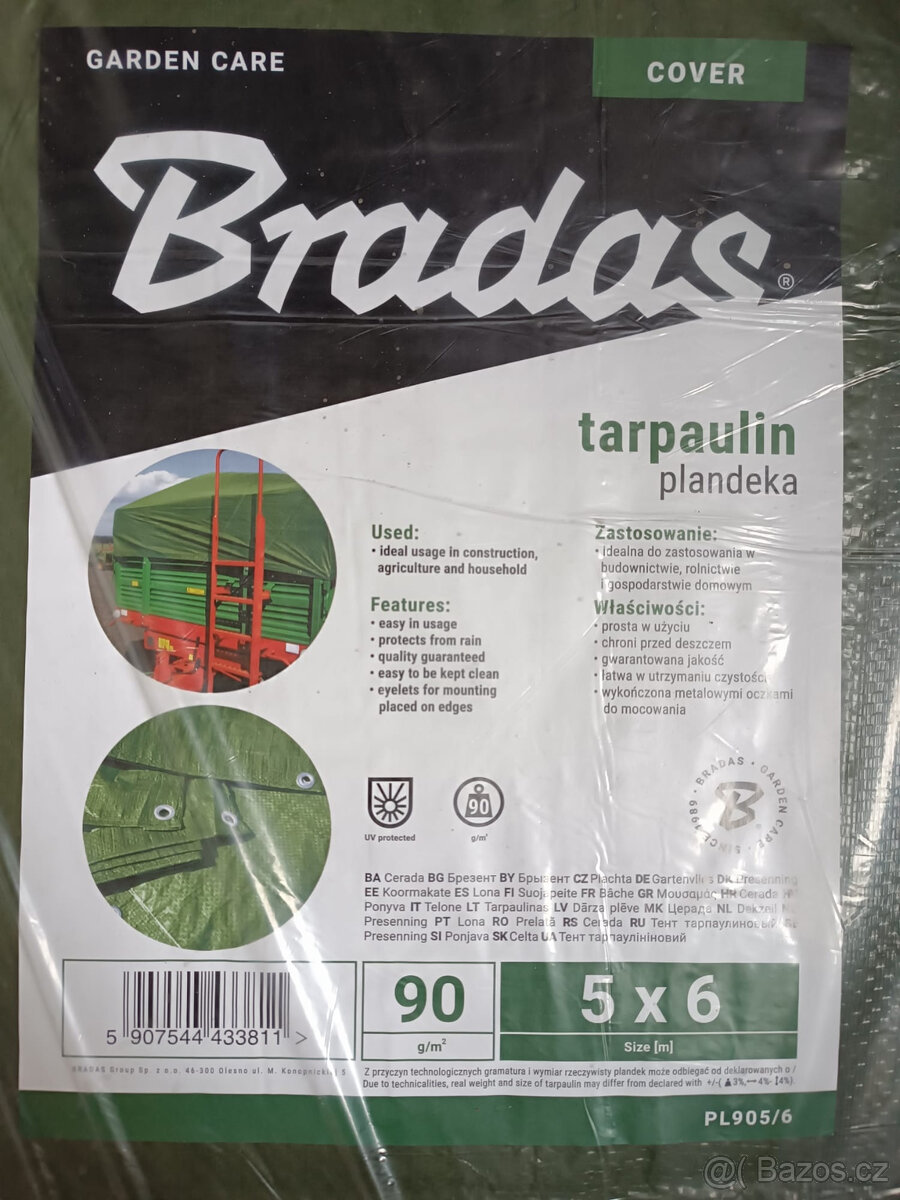 Plachta 5x6 metrů - 3