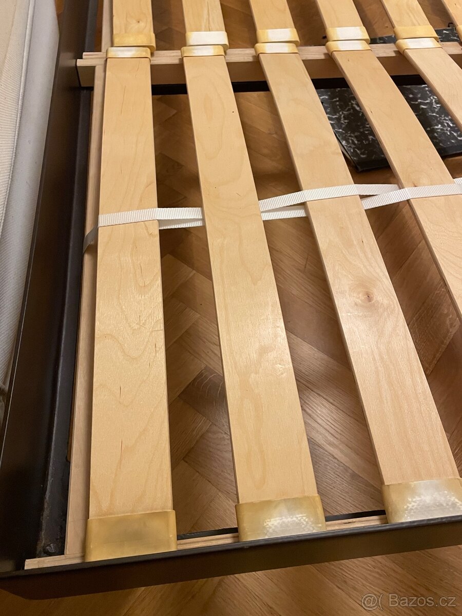 Kovová manželská posteľ - 160x200 - 3