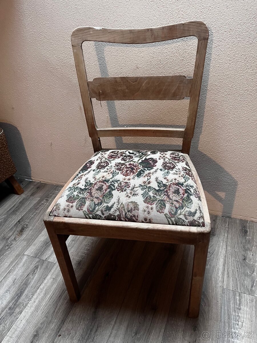 Židle retro 2 ks - 3