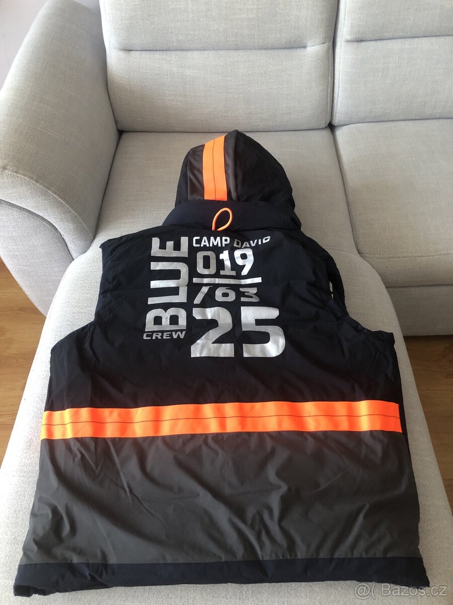 Vesta pánská oboustranná Camp David, vel.XL - 3