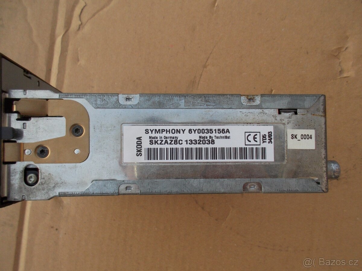 Autorádio Škoda Fabia I Symphony - 3
