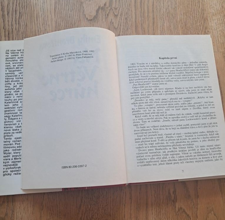 klasika -Na Větrné hůrce - E.Brontëová - dohodou - 3