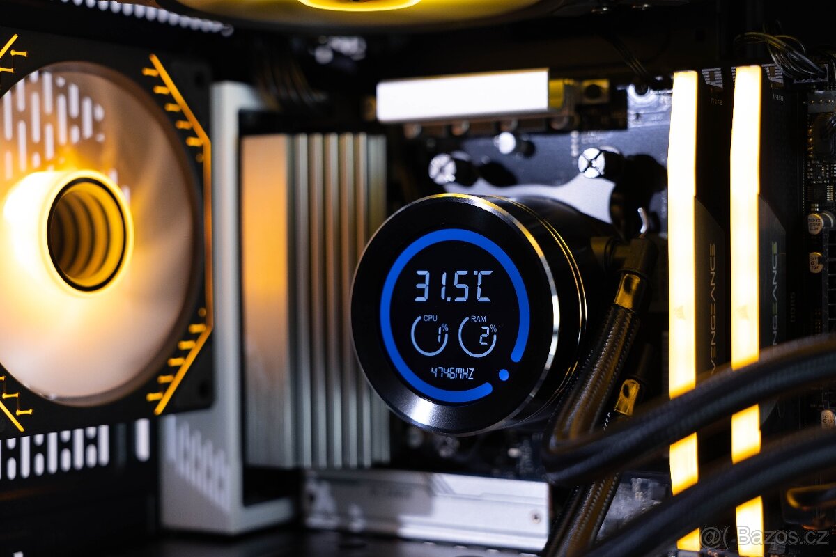 Herní PC - Ryzen 5 8400F / 32GB / 1TB / RX 9060 XT 16GB - 3