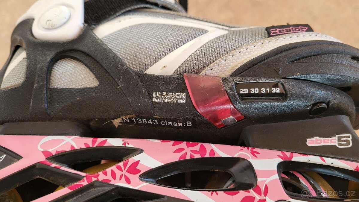 Dívčí kolečkové brusle 29-32 ZEALOT - 3