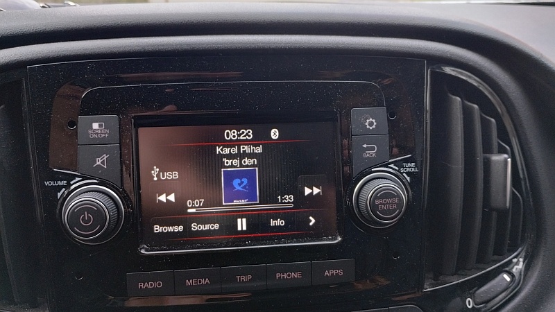 Fiat Doblo autoradio - 3