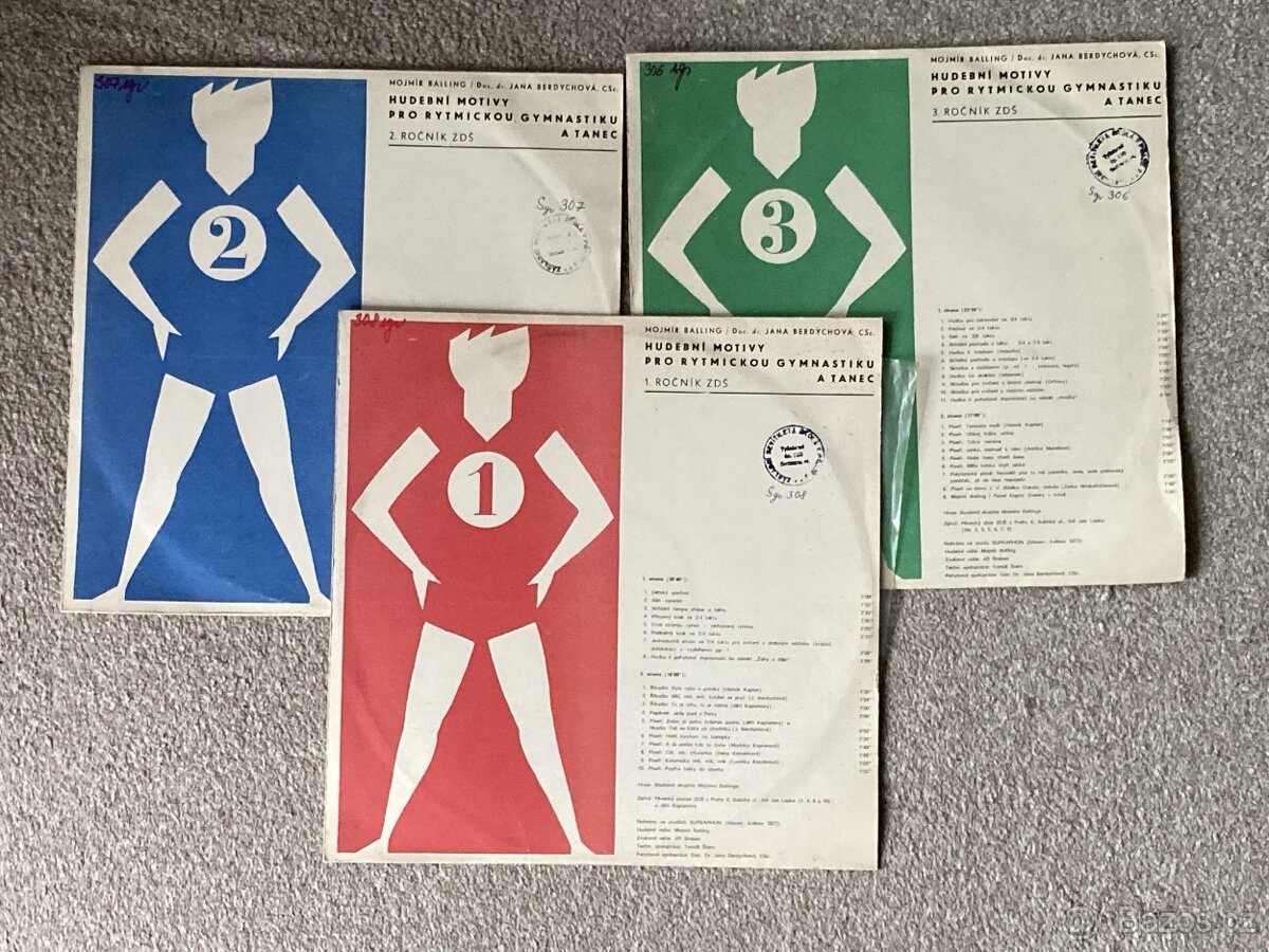 LP, EP a SP desky - 3