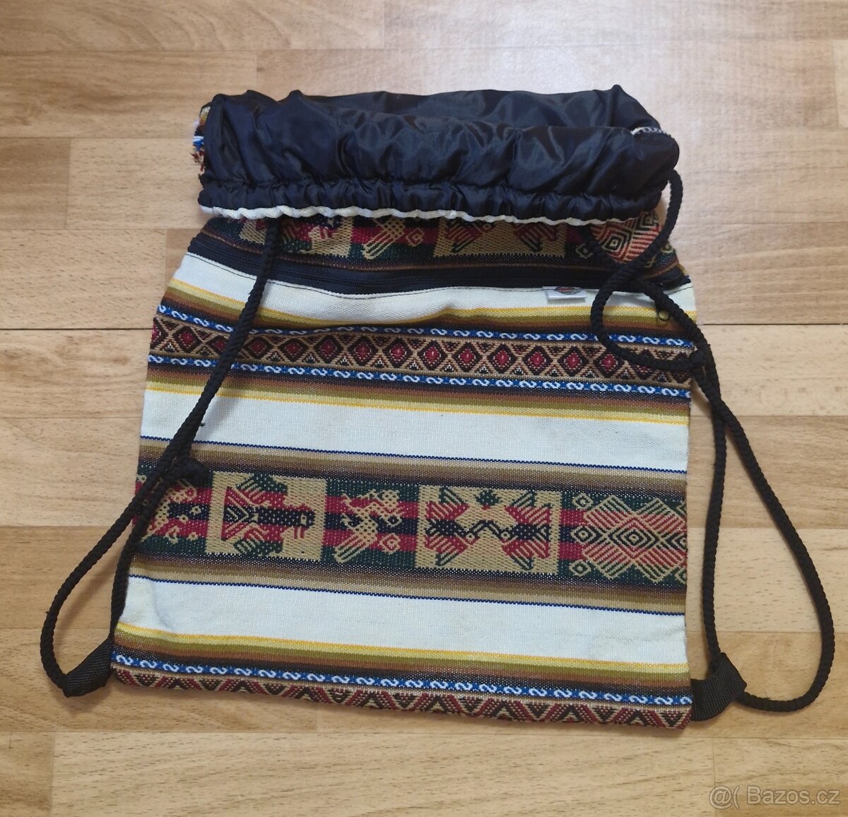 Plátěný batoh z Peru - 3