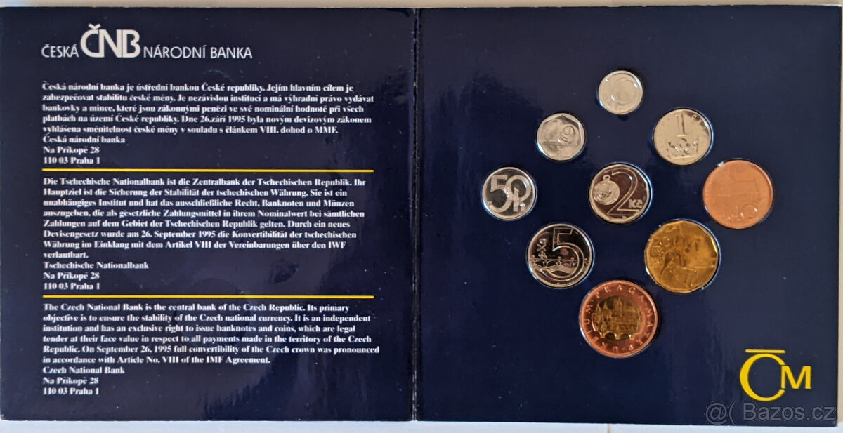 Sada oběžných mincí 1997 ČNB - 3