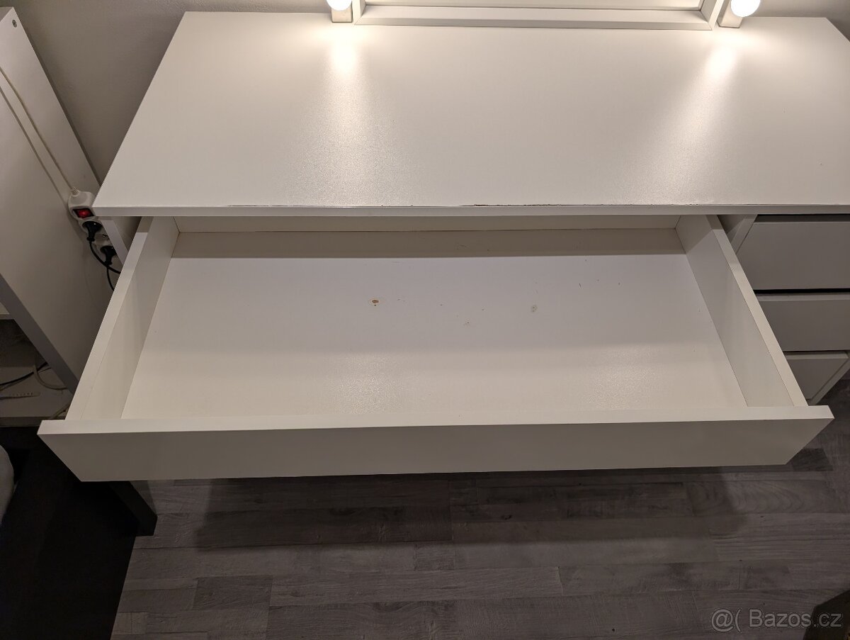 Psací Stůl Ada 120cm Bílá - Baumax - 3
