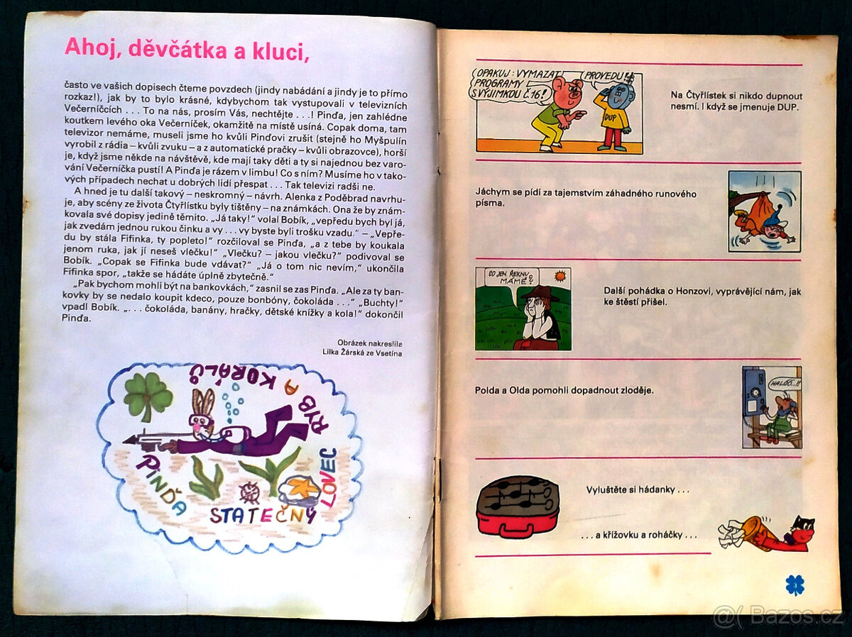 ČTYŘLÍSTEK 160 DUP+HALÓ,TADY ČTYŘLÍSTEK neúplný čti text - 3