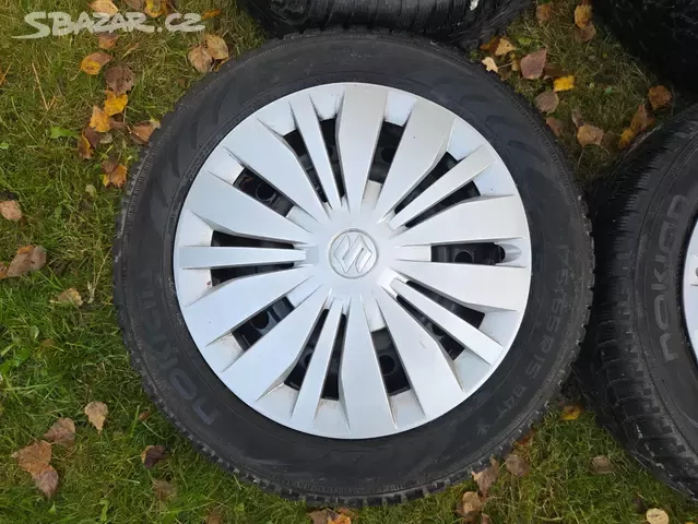 Sada 4ks kola 175/65 R15 Suzuki, 4x100 zimní - 3