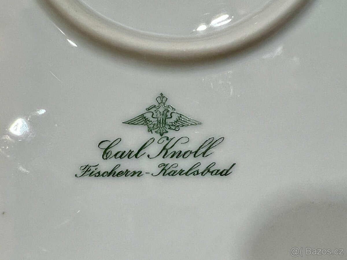 Talir misa starozitna Carl Knoll Myslivna Karlovy Vary - 3