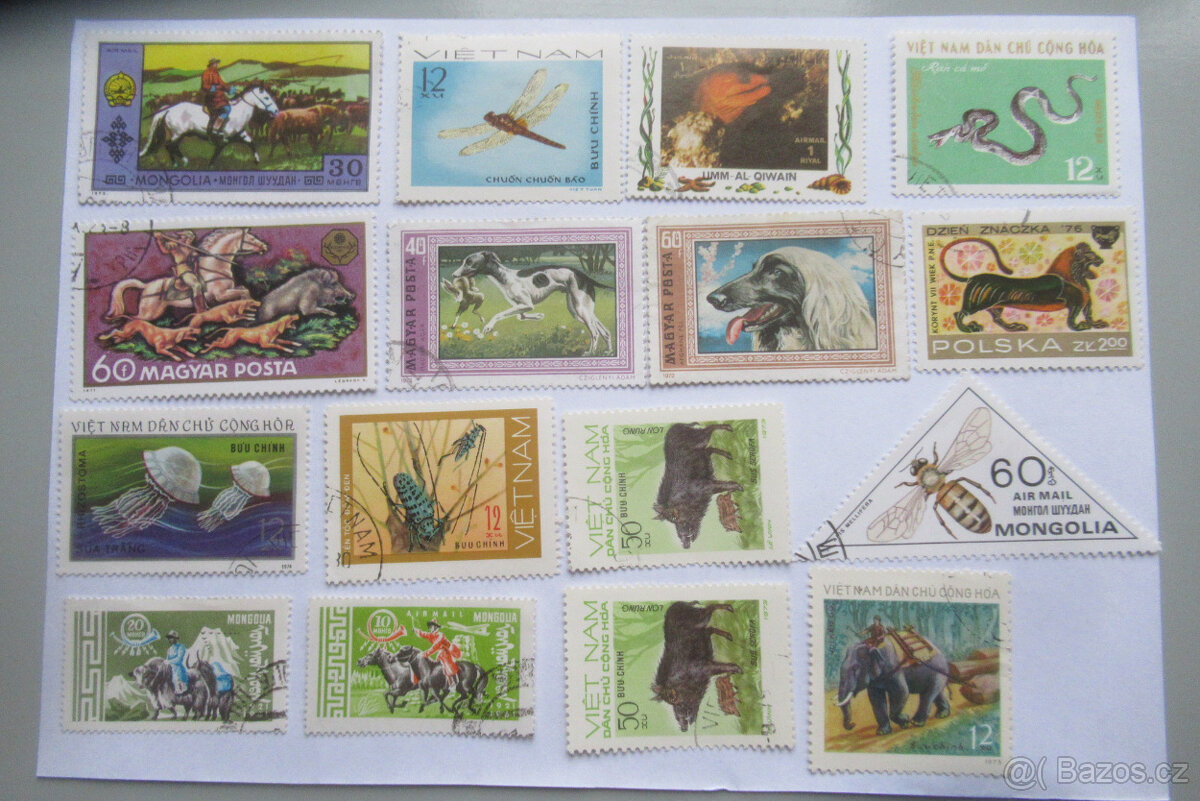 Známky dětské poštovní a pohlednice - 3