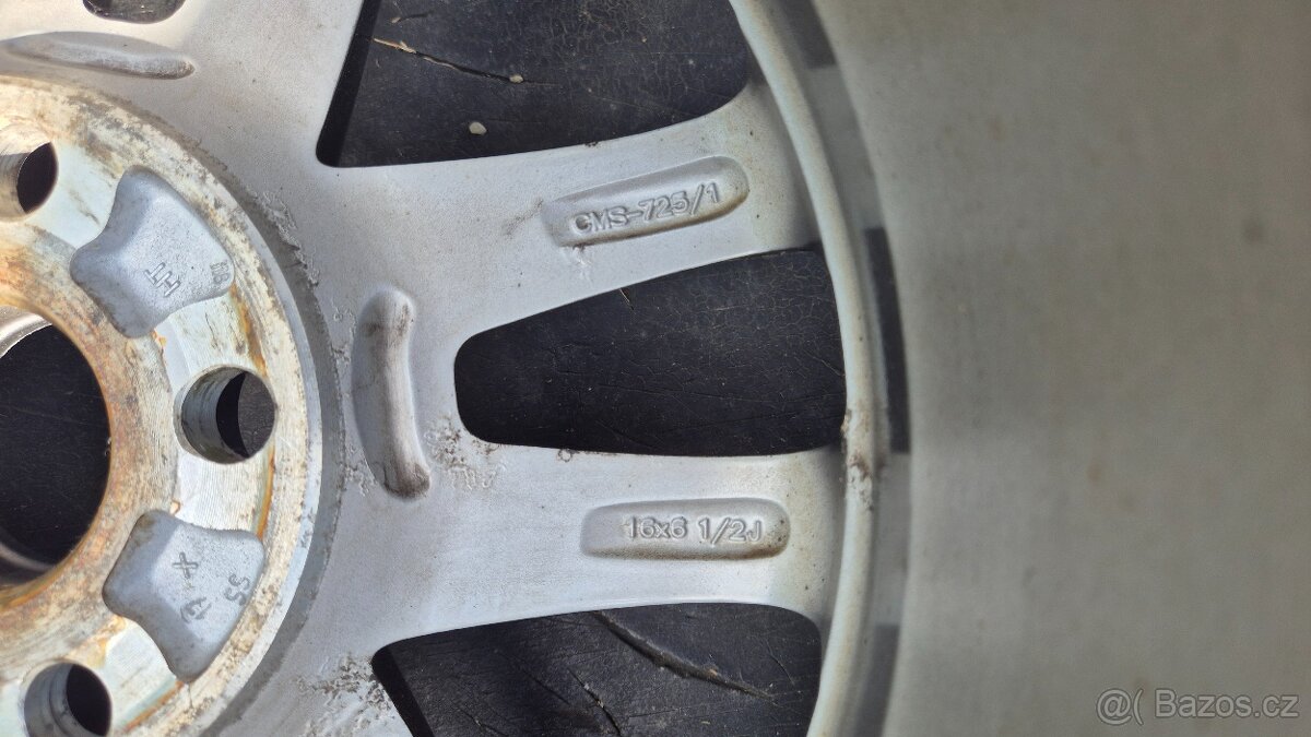 Kompletní sada zimní ALU kola R16, Toyota - 3