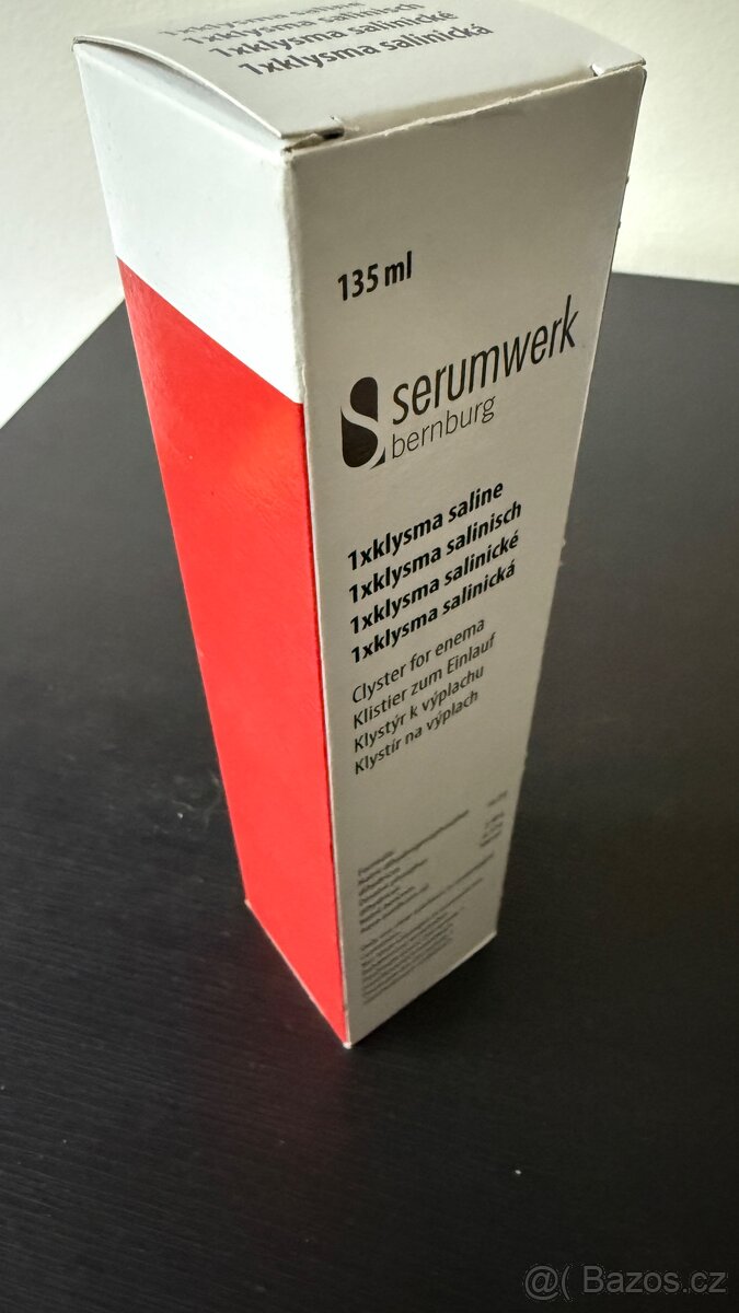 Klysma salinické - 3