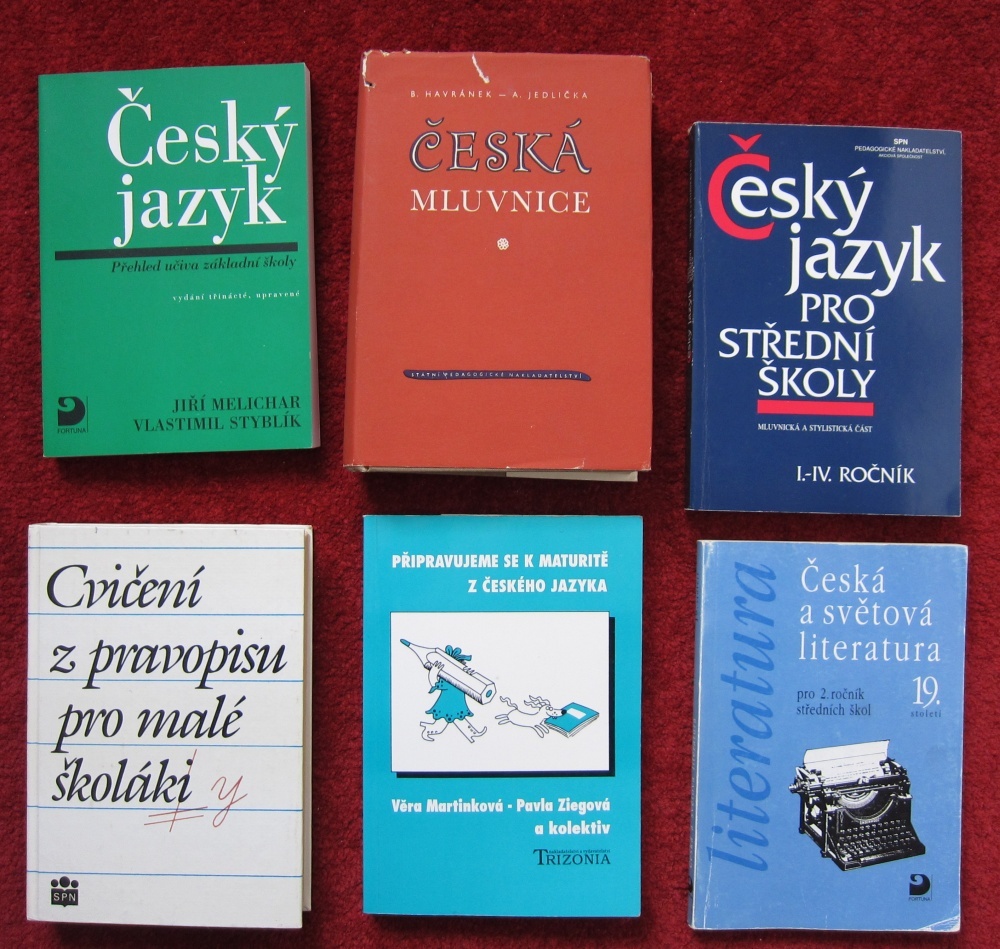Čeština - mix učebnic a knih jazyka - 3