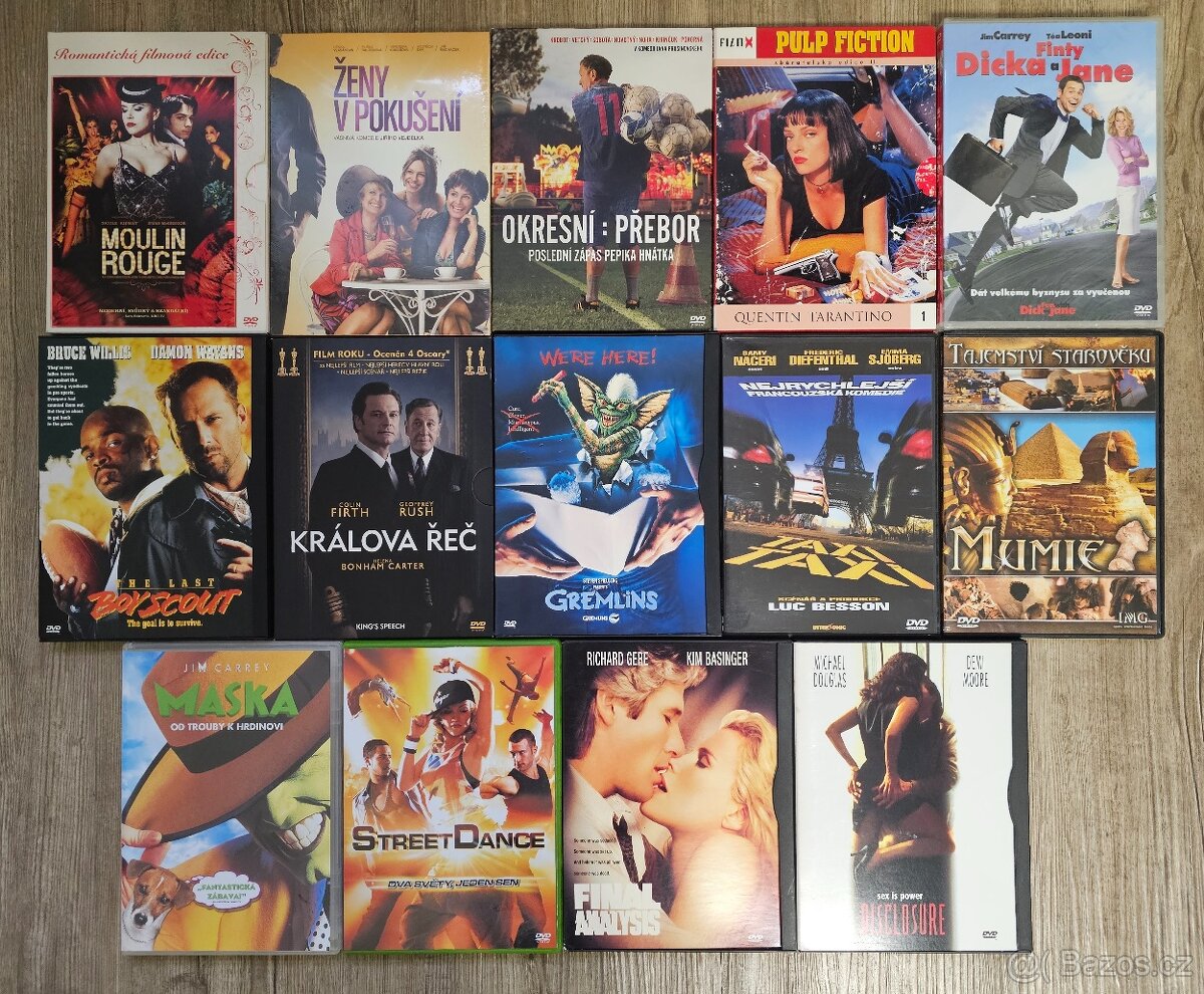 PRODÁM SADU 29 KS ORIGINÁLNÍCH DVD - 3