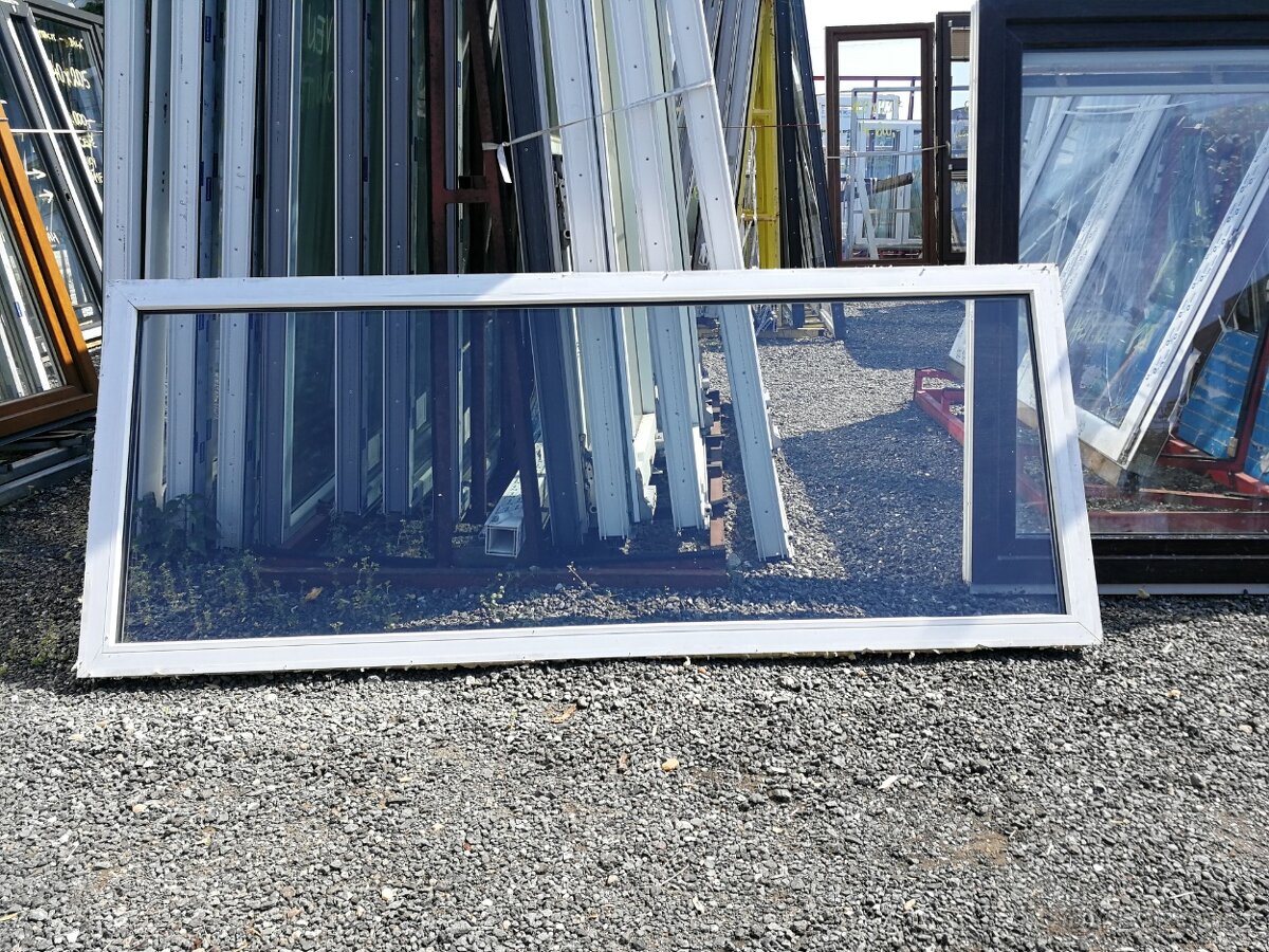 Dveře vchodové prosklené použité - 3