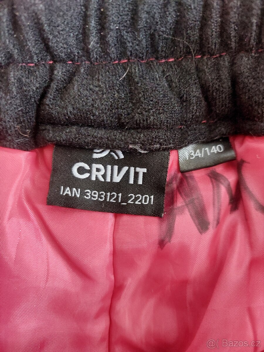 Dívčí lyžařské kalhoty 134/140 - 3