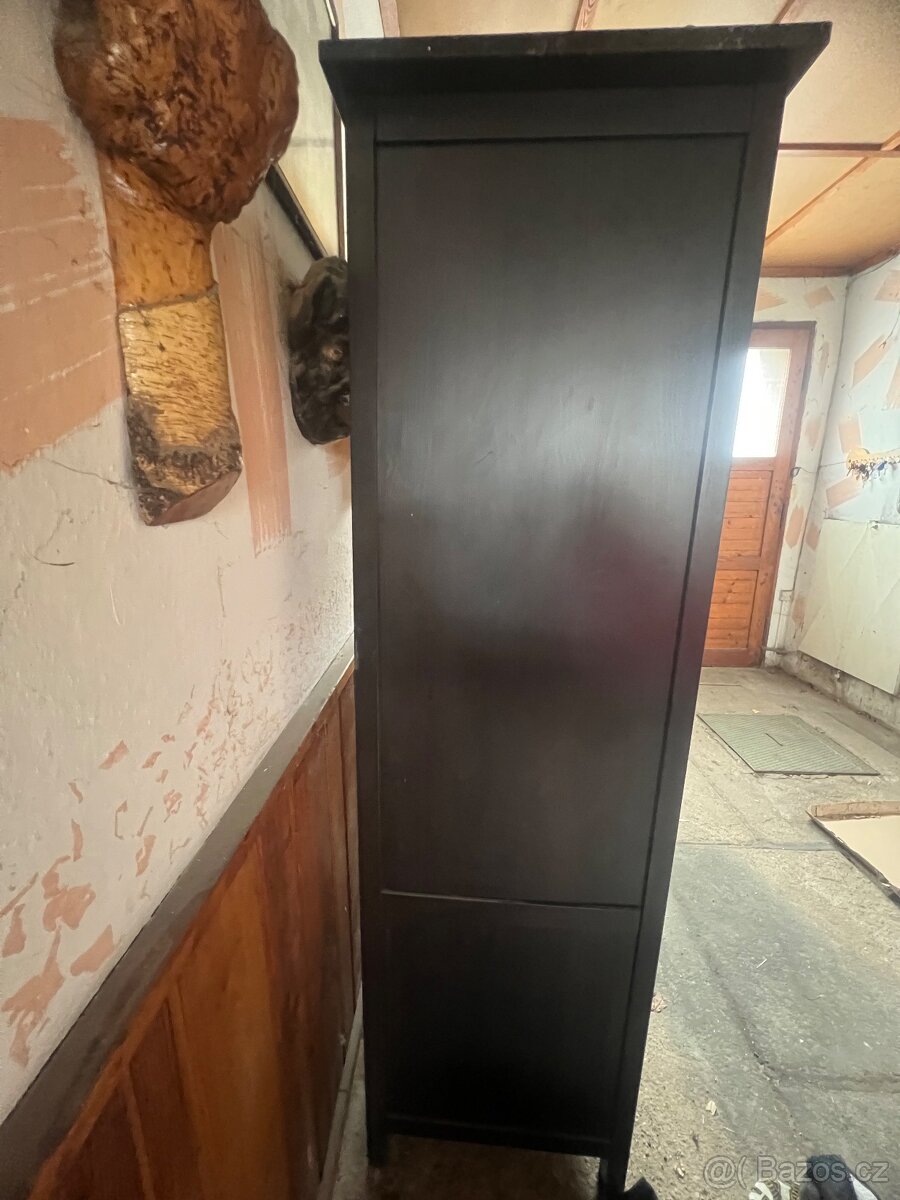 Skříň IKEA HEMNES tmavá - 3