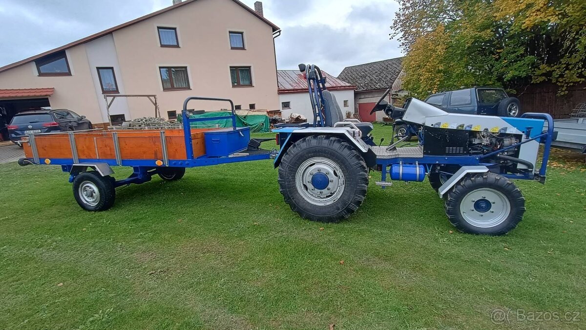 Traktor domácí výroby. - 3