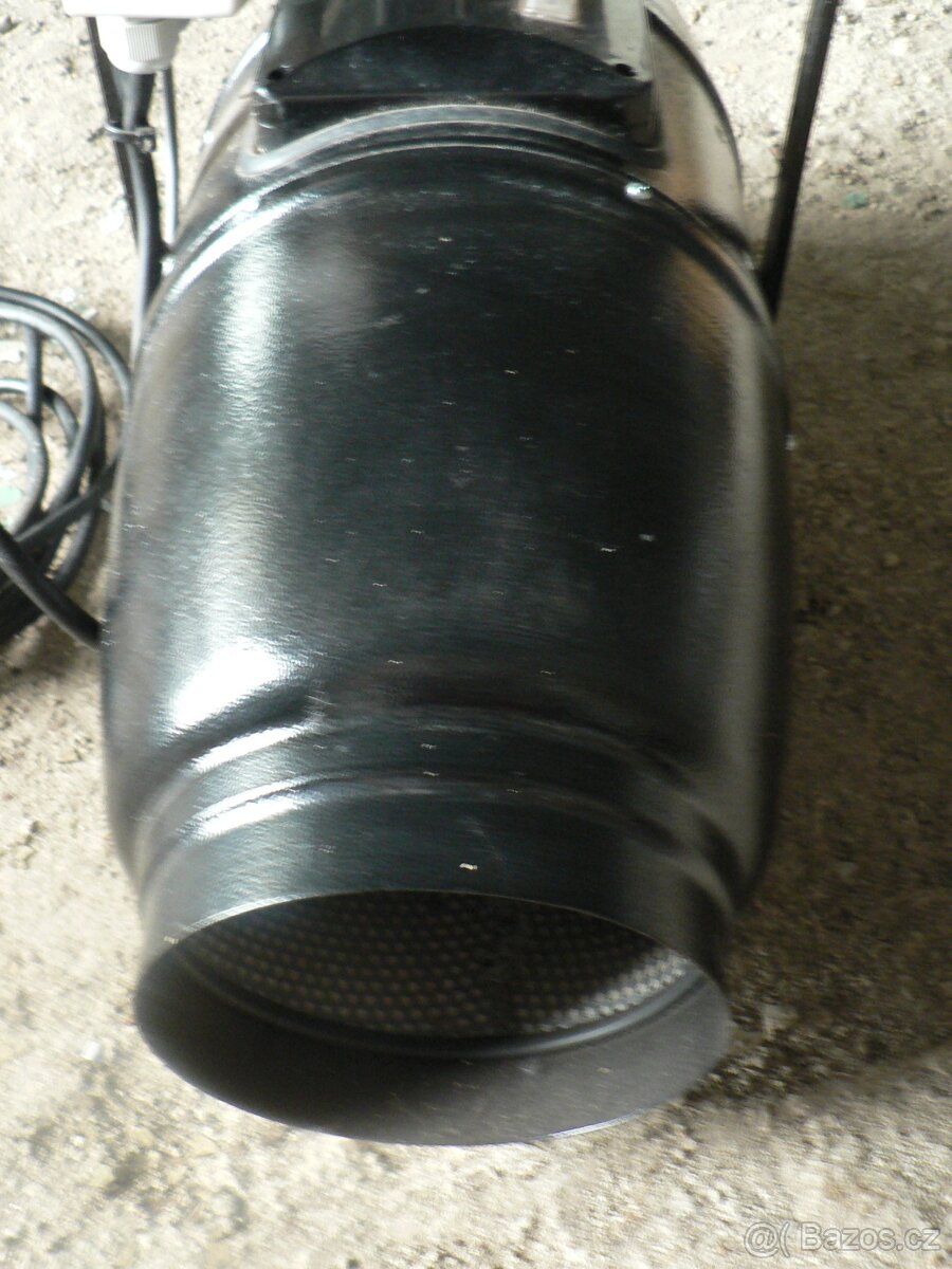 ventilátor odsávání průmyslový do potrubí - 3