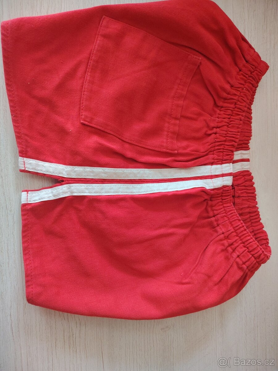 Červené retro kraťasy - 3