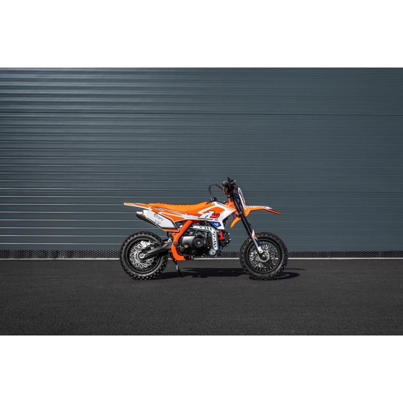 Pitbike Leramotors Thunder 70cc, oranzova